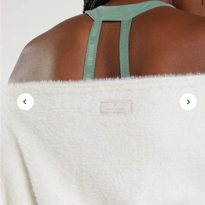 WHITNEY OVERSIZED EYELASH KNIT SWEATER